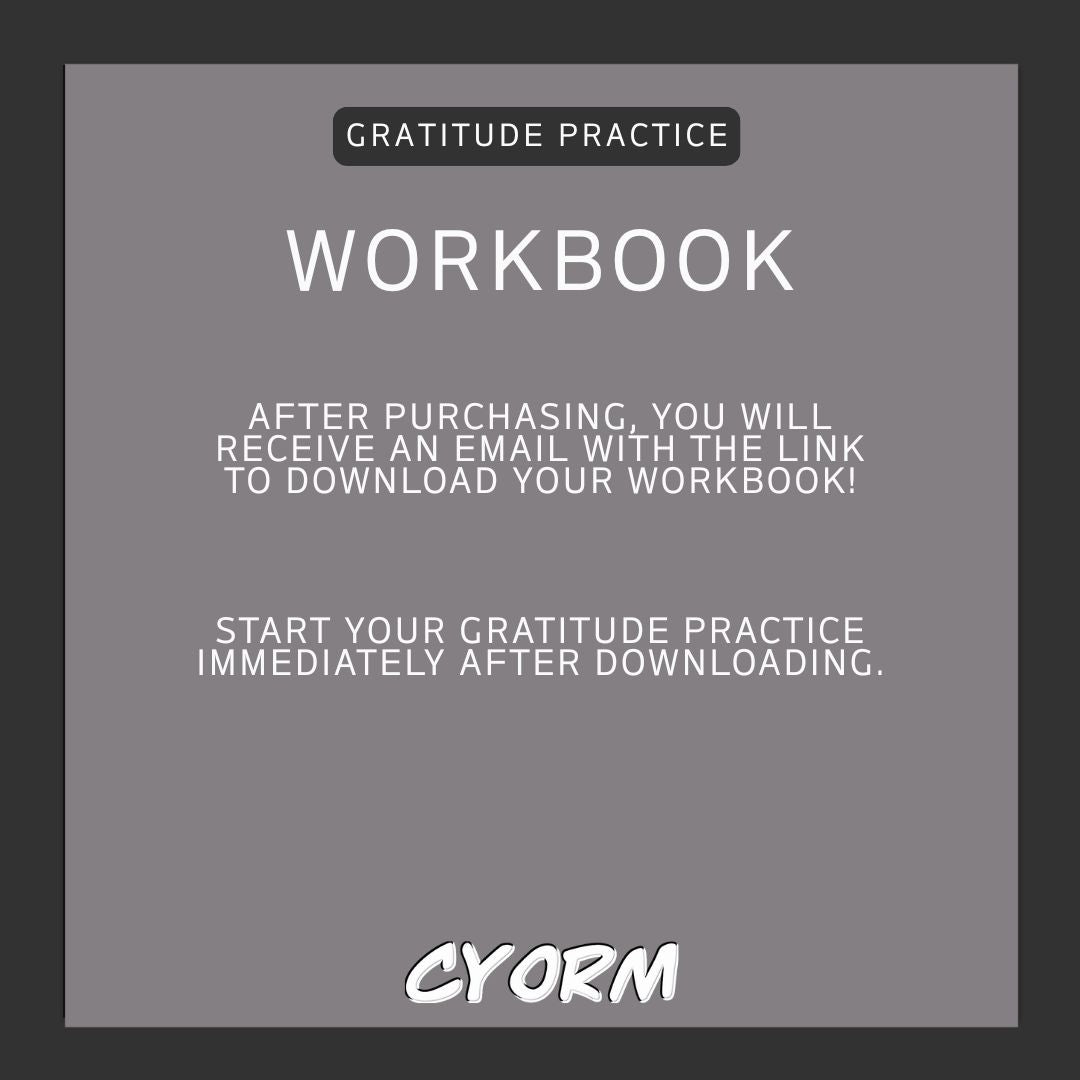 Gratitude Practice Workbook