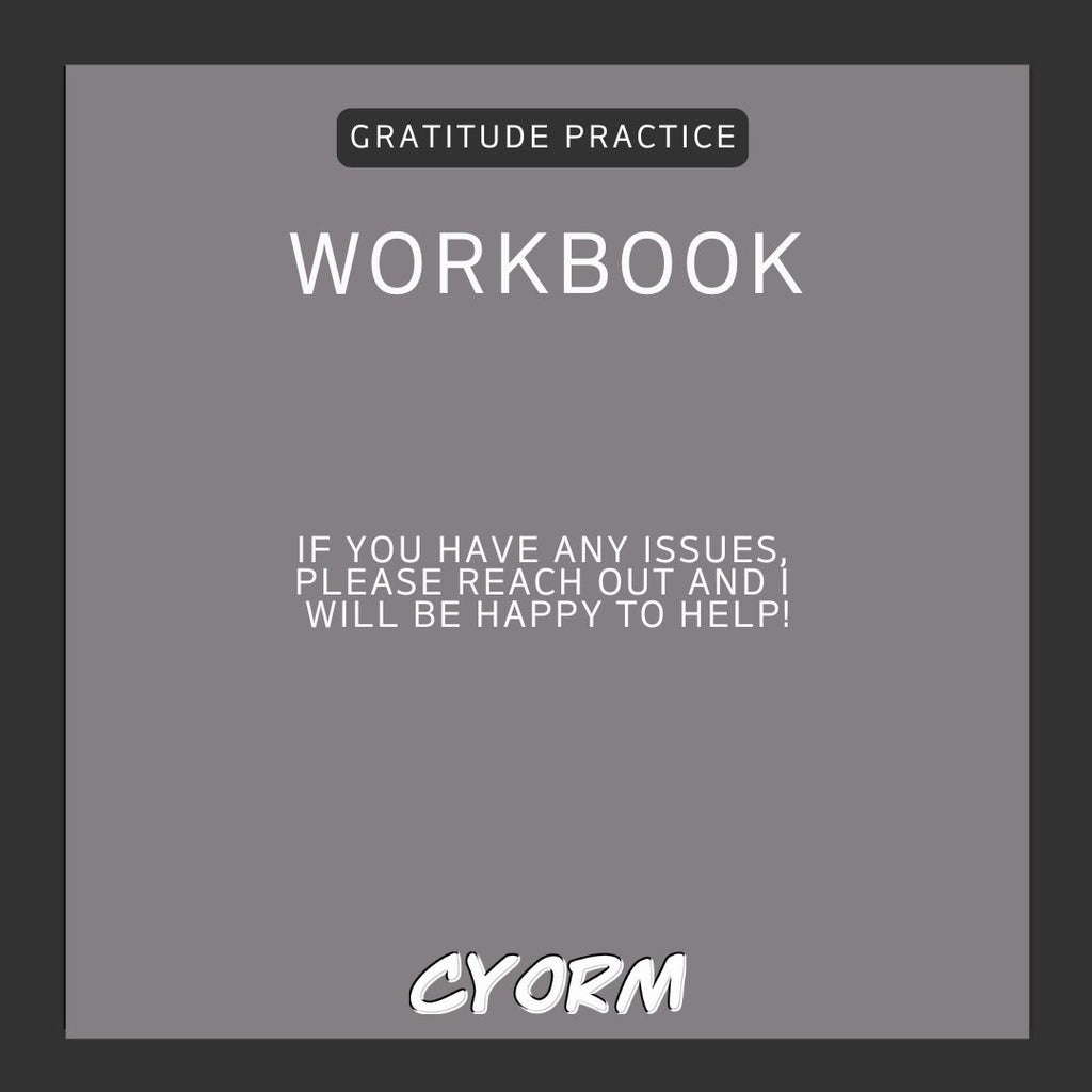 Gratitude Practice Workbook