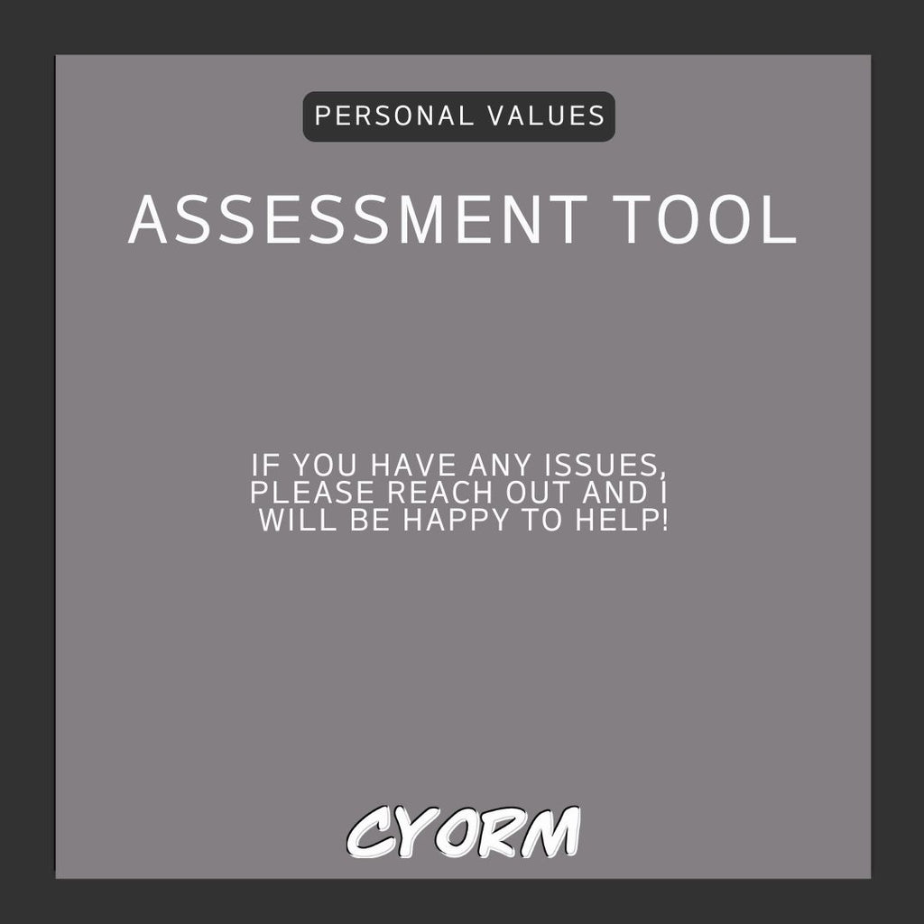 Personal Values Assessment Toolkit